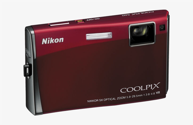 Coolpix S60 - Nikon Coolpix S60, transparent png #8172717