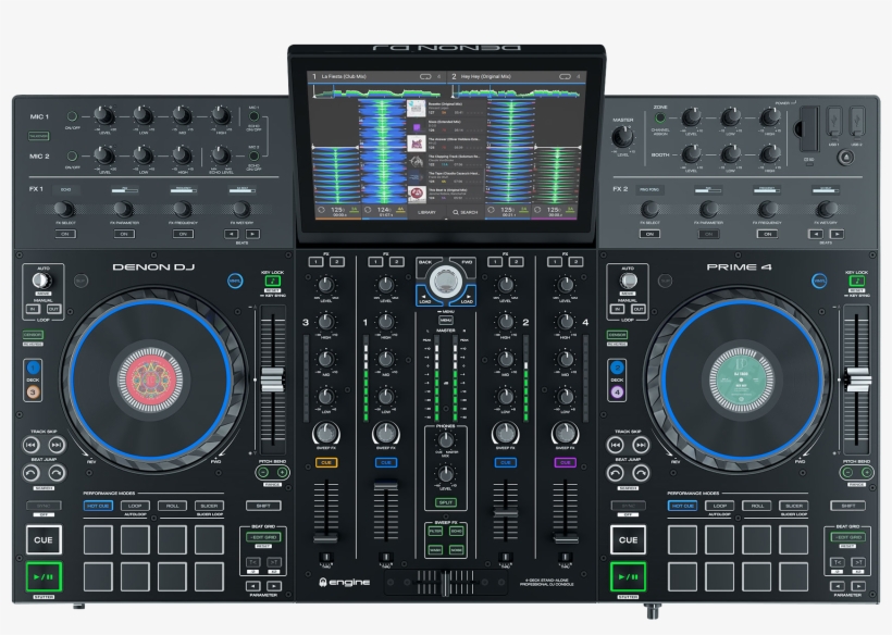 More Views - Denon Dj Prime 4, transparent png #8172928