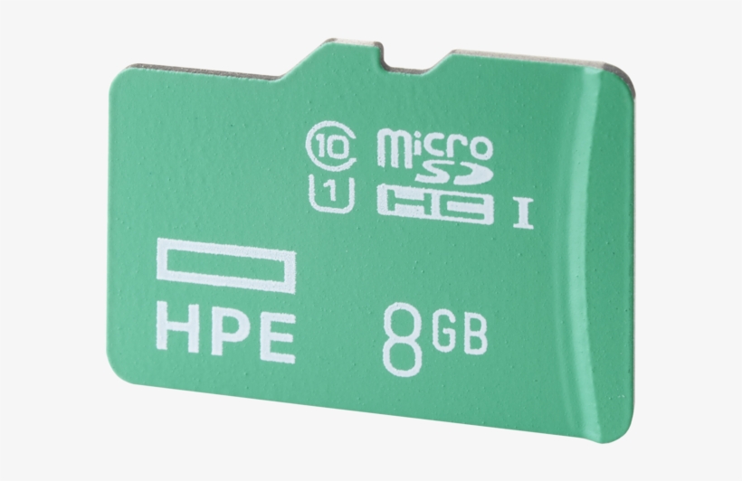 Hpe 8gb Microsd Flash Memory Card Left Facing - Samsung 128gb Micro Sd Card Class 10, transparent png #8173204