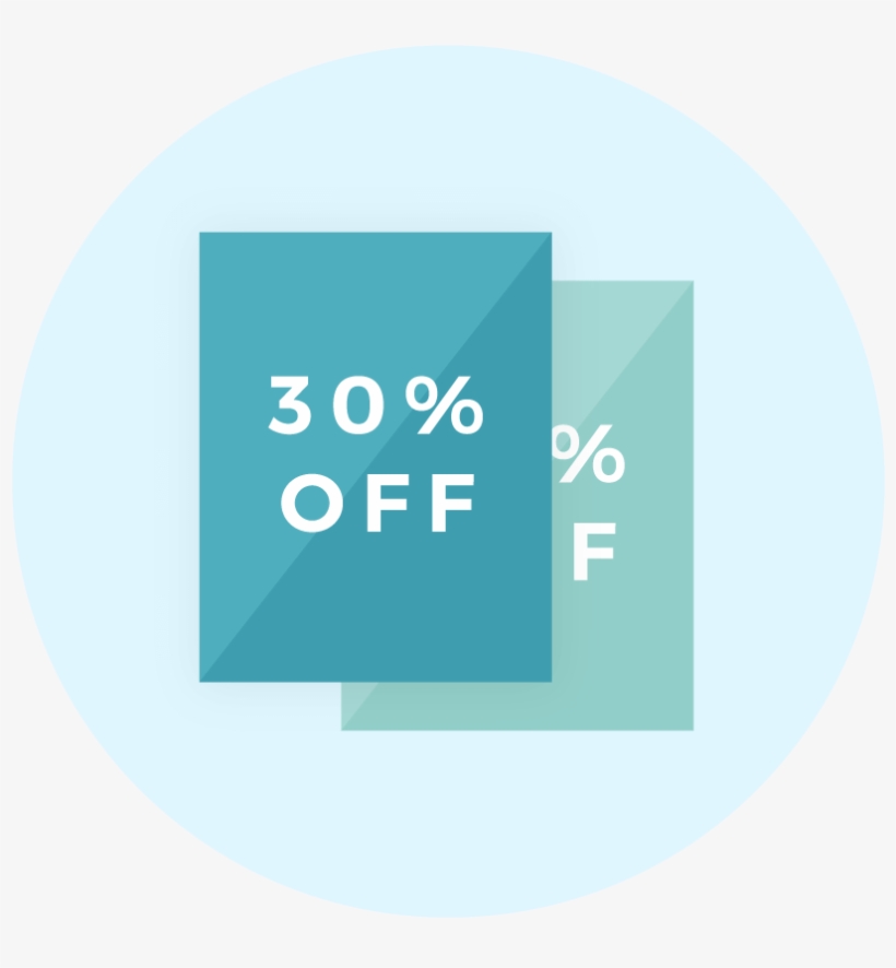 Coupon Icon - Brand Collaterals - Mintswift - Circle, transparent png #8173247