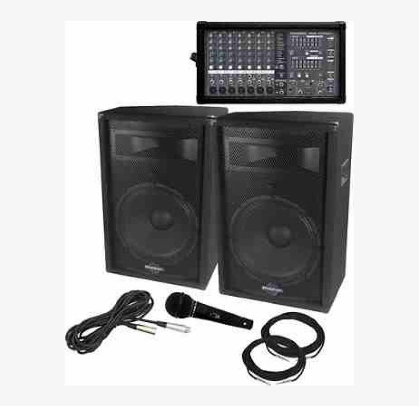 Phonic Powerpod 740 Pa System Powered Mixer - Alquiler Equipo De Sonido, transparent png #8173338