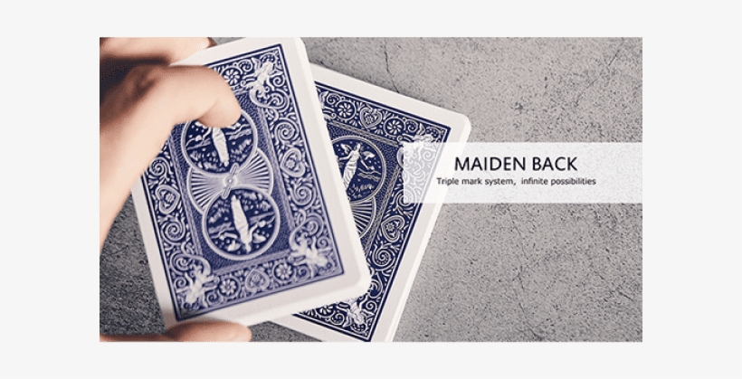 Mazzo Di Carte Bicycle Maiden Marked Playing Cards - Bicycle Rider Back, transparent png #8174087