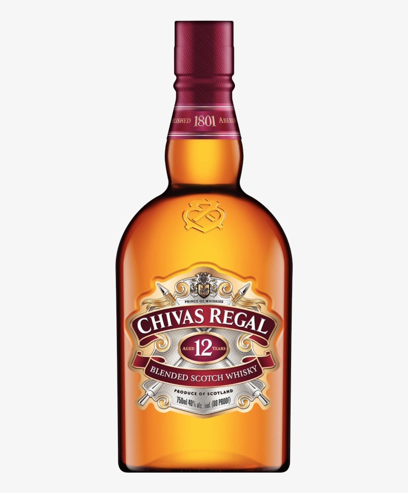 Chivas - Chivas Regal 12 Years Old, transparent png #8174134