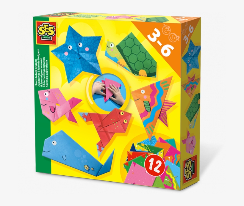 I Learn To Fold Origami - Ses Creative, transparent png #8174364