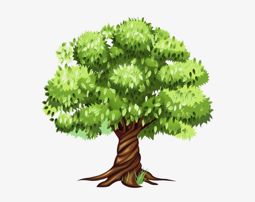 Tree Clipart, Tree Patterns, Flowering Trees, Cartoon - Tree Clipart, transparent png #8174589