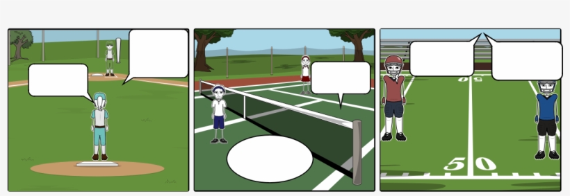Cartoon - Storyboard Images Badminton, transparent png #8174775
