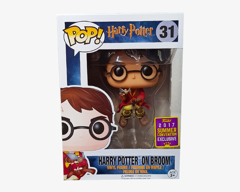 Harry Potter On Broom Sdcc 2017 Exclusive Pop Vinyl - Harry Potter On Broom Funko Pop, transparent png #8174912