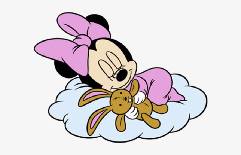 Baby Minnie Mouse Sleeping, transparent png #8174913