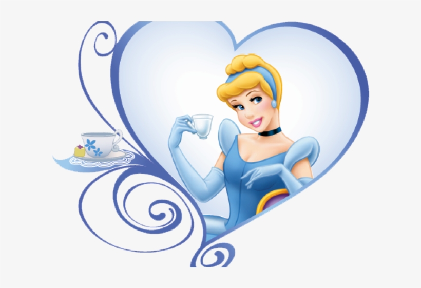 Cinderella Heart Cliparts - Clipart Cinderella Transparent Background, transparent png #8175191