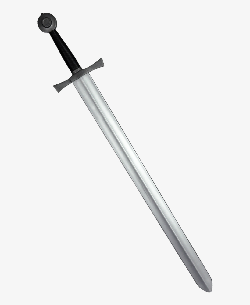 Foam Larp Weapon - Transparent Transparent Background Sword Png, transparent png #8175512