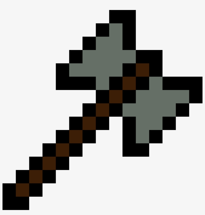 Ax - Axe Pixel Art, transparent png #8175570