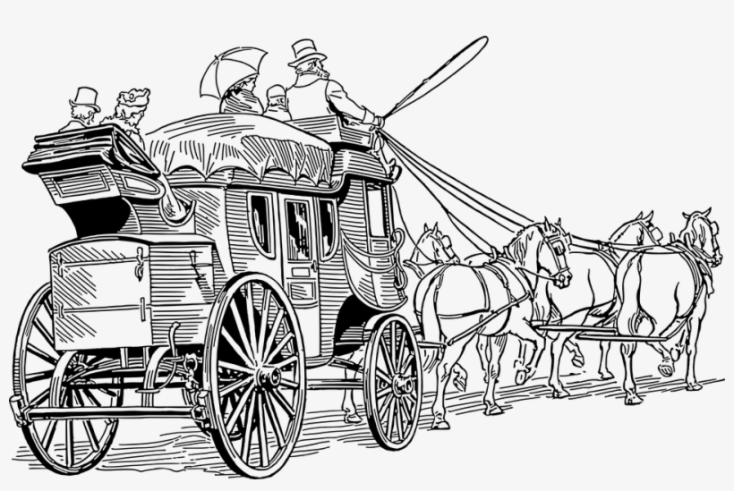 Carriage Coach Diligence - Diligence Png, transparent png #8175759