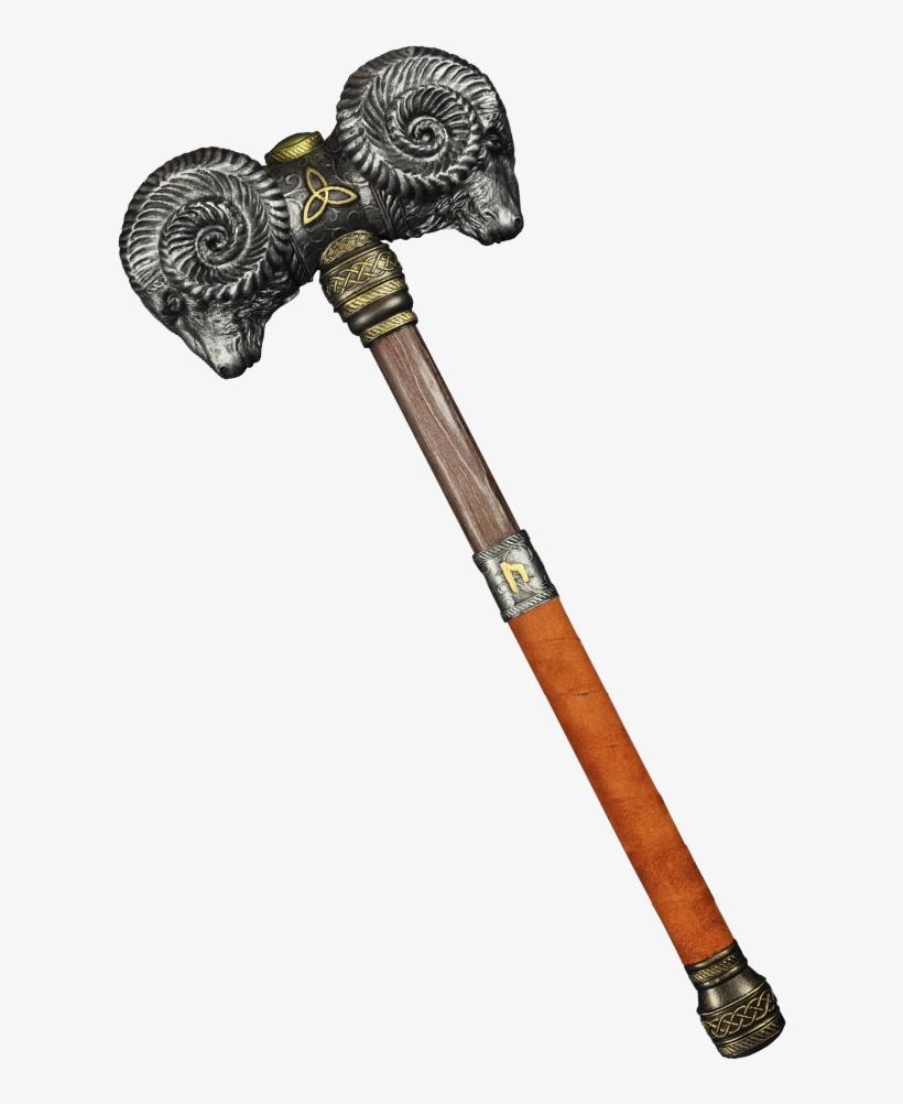 Foam Larp Weapon - Medieval Weapons Hammer, transparent png #8176062