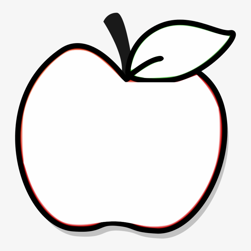 Wikilibros - Manzana Para Recortar, transparent png #8176455