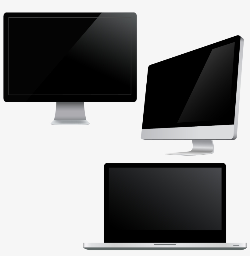 Laptop Computer Monitor - Computador E Notebook Vetorial Png, transparent png #8176538