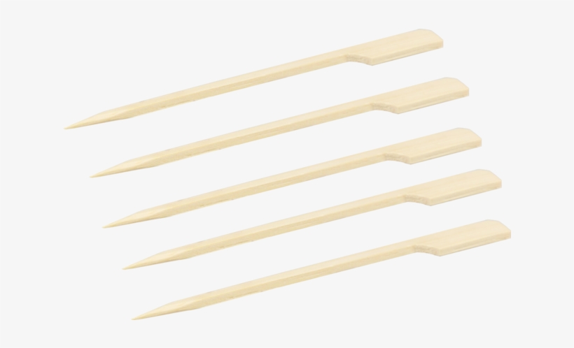 Biodore® Cocktail Sticks, Cocktail Stick, Teppo Skewer, - Blade, transparent png #8176677
