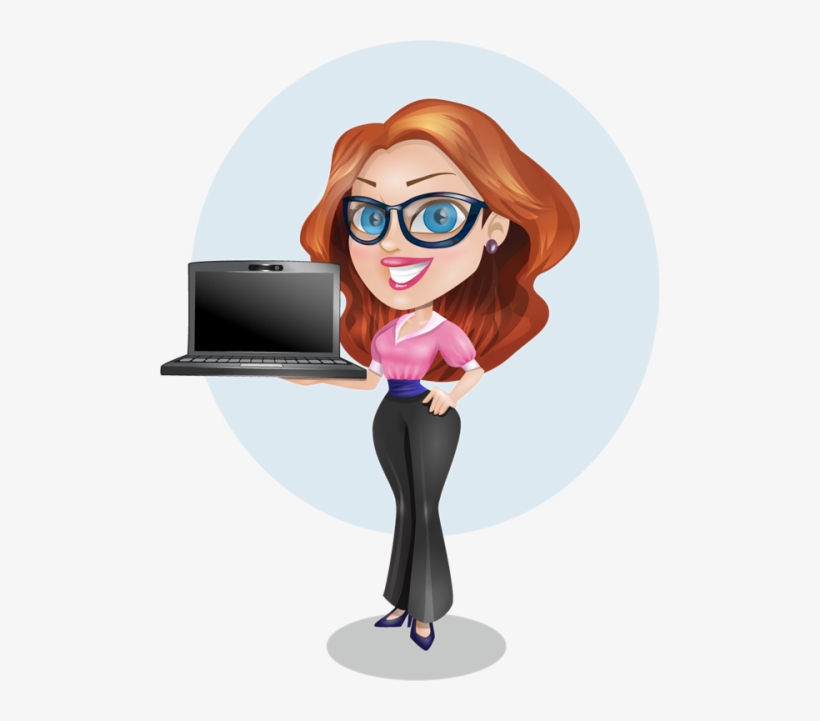 Payroll & Work Place Pensions - Woman Vector Character Png, transparent png #8177177