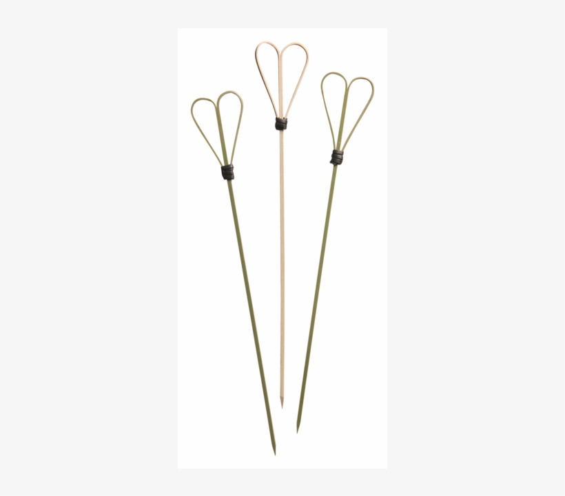 Cocktail Sticks, Double Loop, Bamboo, 200mm, Natural - Oar, transparent png #8177265