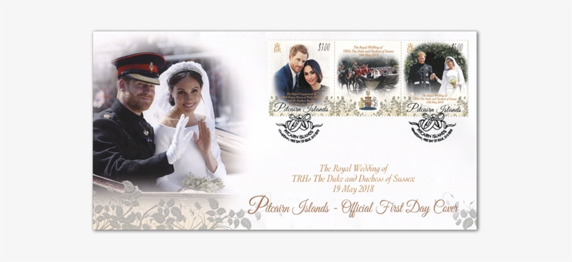 Pitcairn Royal Wedding First Day Cover - Picture Frame, transparent png #8177379