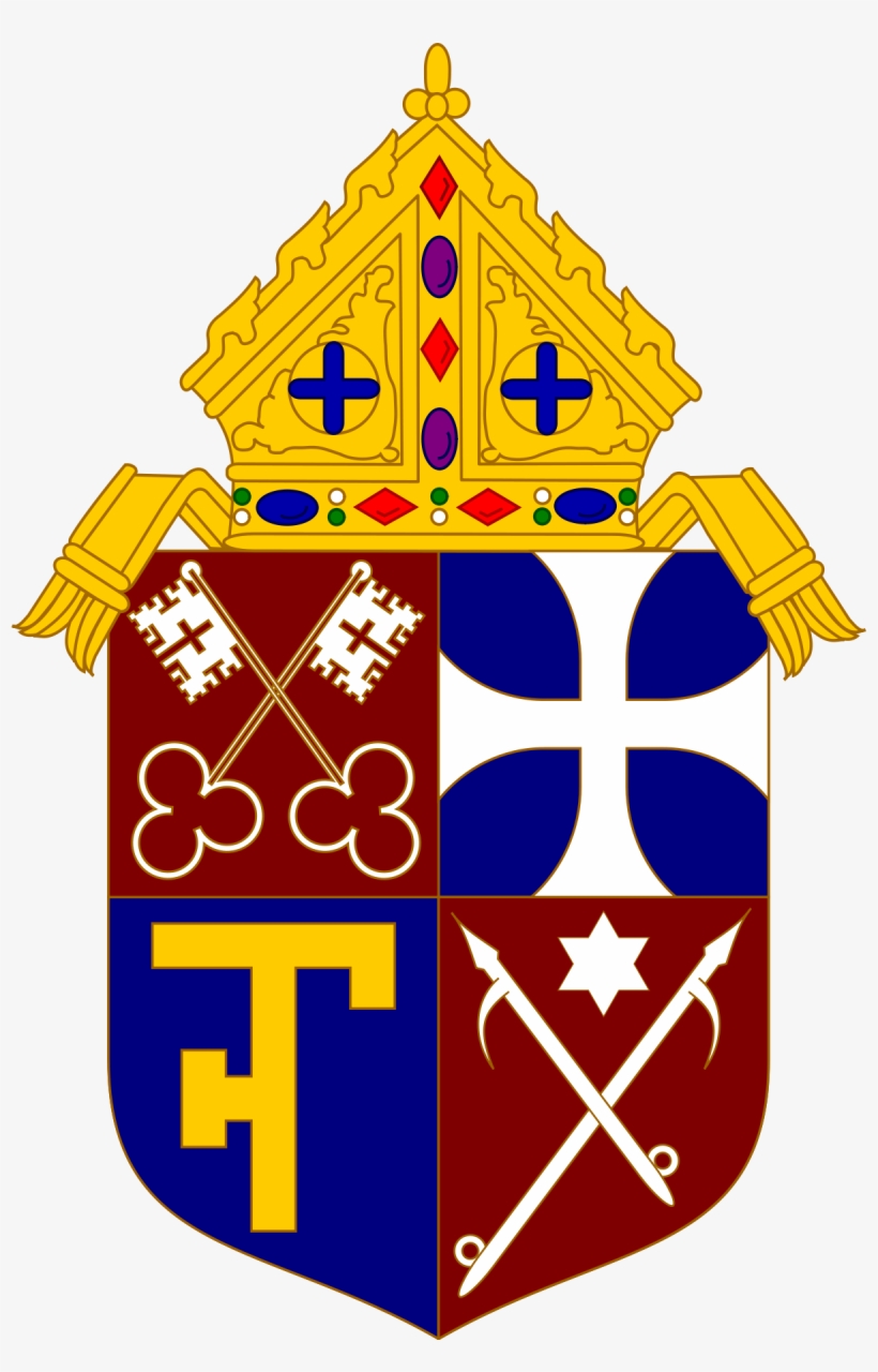 Banner Library Catholic Archdiocese Of Berlin Wikipedia - Roman Catholic Coat Of Arms, transparent png #8177566