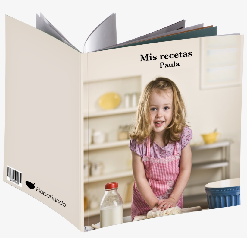 Libro Cuadrado - Girl Baking, transparent png #8178203
