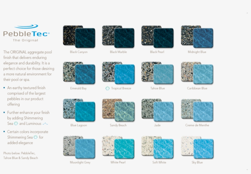 Pebble Sheen Colors - Pebble Tec Midnight Blue, transparent png #8179380