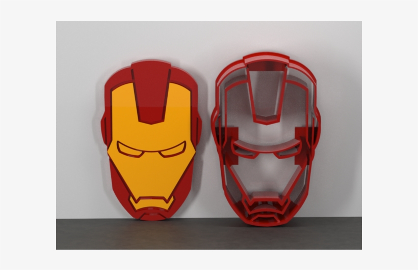 Cara De Iron Man En Porcelana, transparent png #8179948