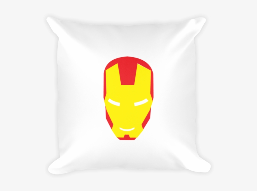Classic Iron Man Square Pillow - Iron Man, transparent png #8180037