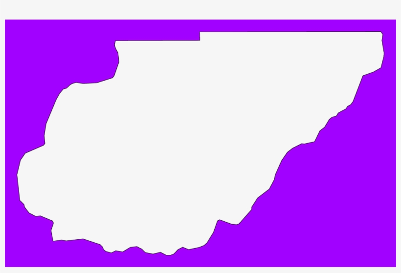 A Plain Frame Map Of Union, transparent png #8180477