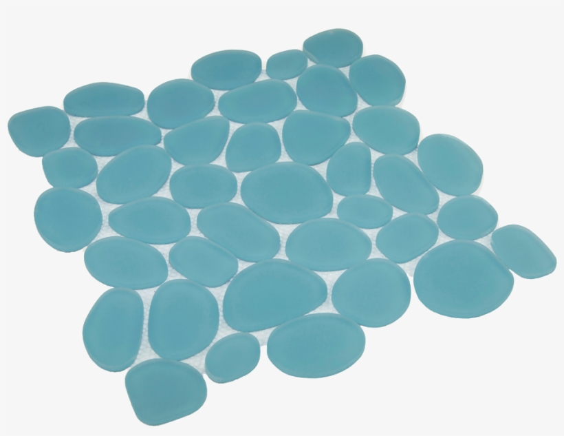 Spindrift Glass Pebble Mosaic - Tile, transparent png #8180507