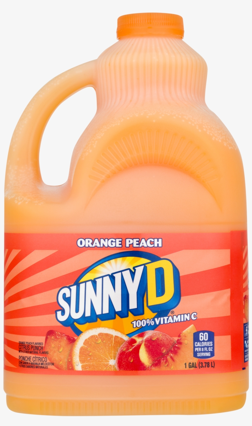 Sunny D Png - Sunny D Juice Peach, transparent png #8180510