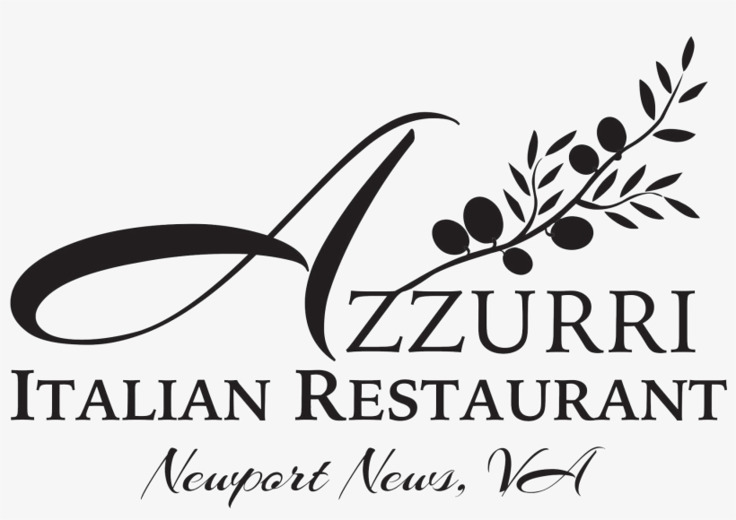 Azzuri Italian Restaurant Home - Calligraphy, transparent png #8180636