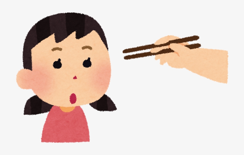 Do Not Point At Someone By Chopsticks - 指し 箸 イラスト, transparent png #8180839