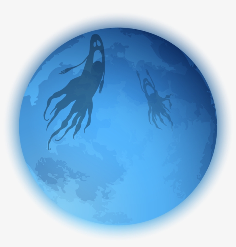 ⚪🌔⚪ Ftestickers Halloween Moon Ghost Ghosts Painting - Illustration, transparent png #8181160