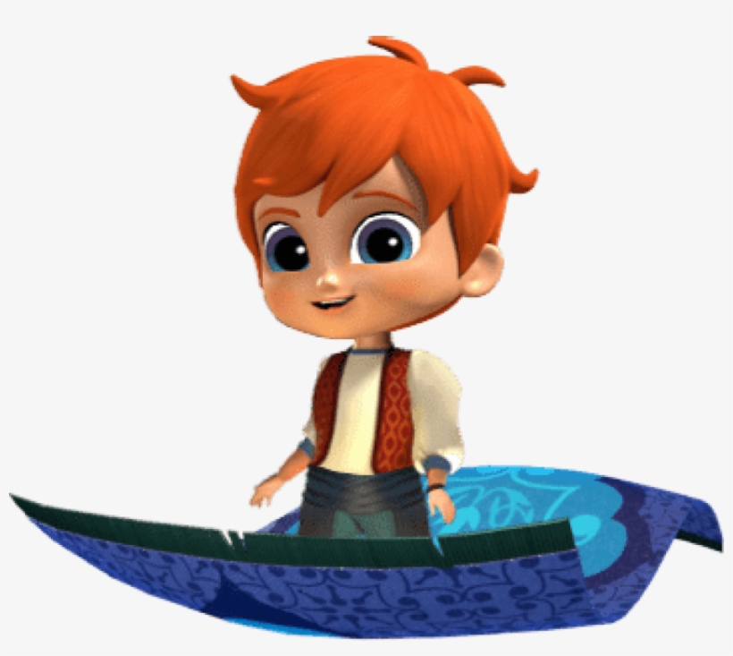 Free Png Download Shimmer And Shine Zac On Flying Carpet - Shimmer And Shine Zac And Kaz, transparent png #8181293