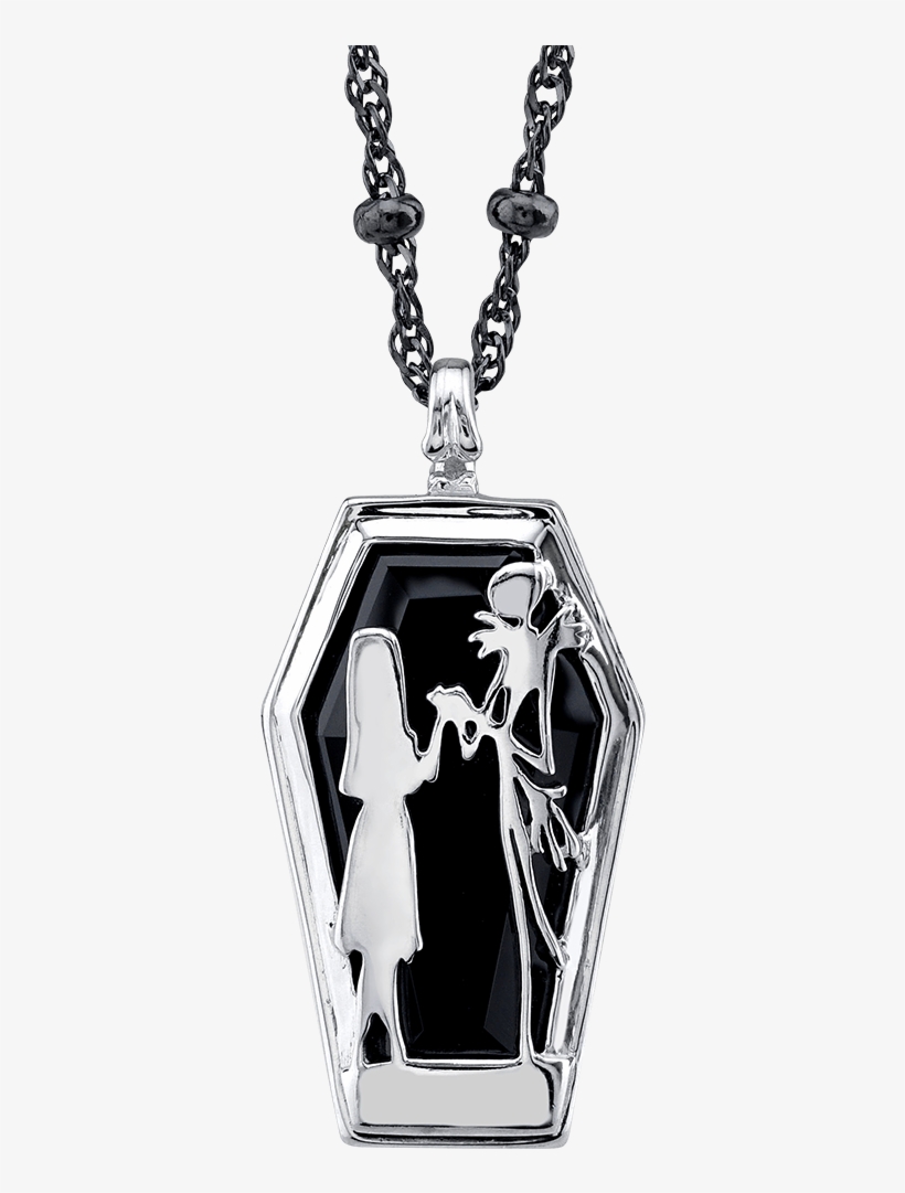 Rocklove Jack And Sally Simply Meant To Be Necklace - Locket, transparent png #8181543