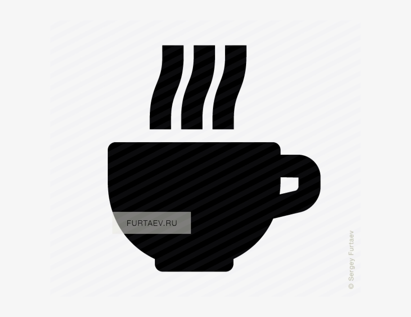 Coffee Cup Icon - Medal, transparent png #8182344