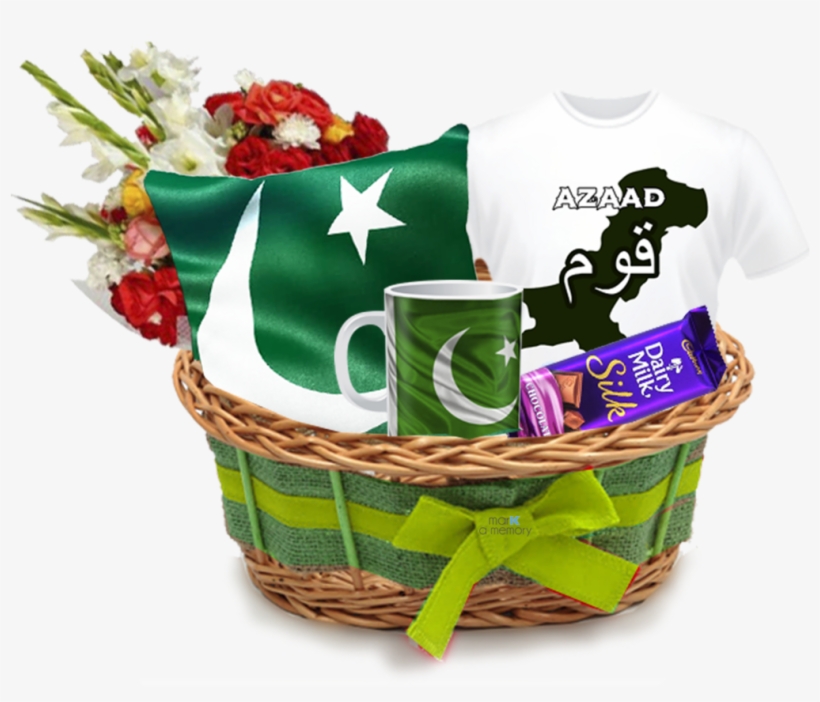 14th August Basket - Independence Day Giveaways Pakistan, transparent png #8182590