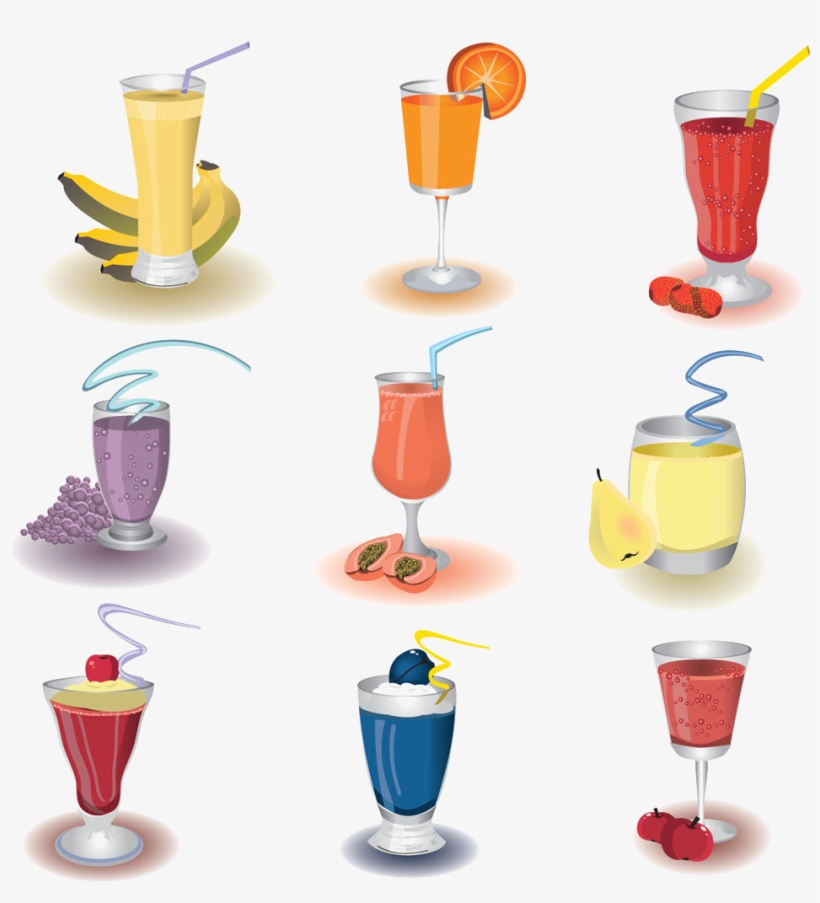 Smoothie Juice Cocktail Health Fruit Drinks Icon - Fruit Shake, transparent png #8184646