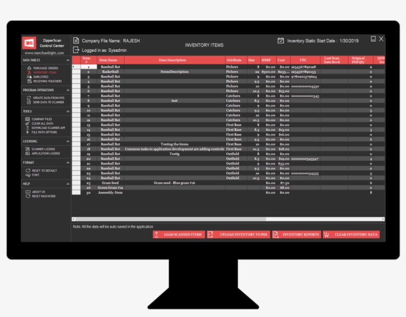 Zipperscan - Computer Monitor, transparent png #8184708