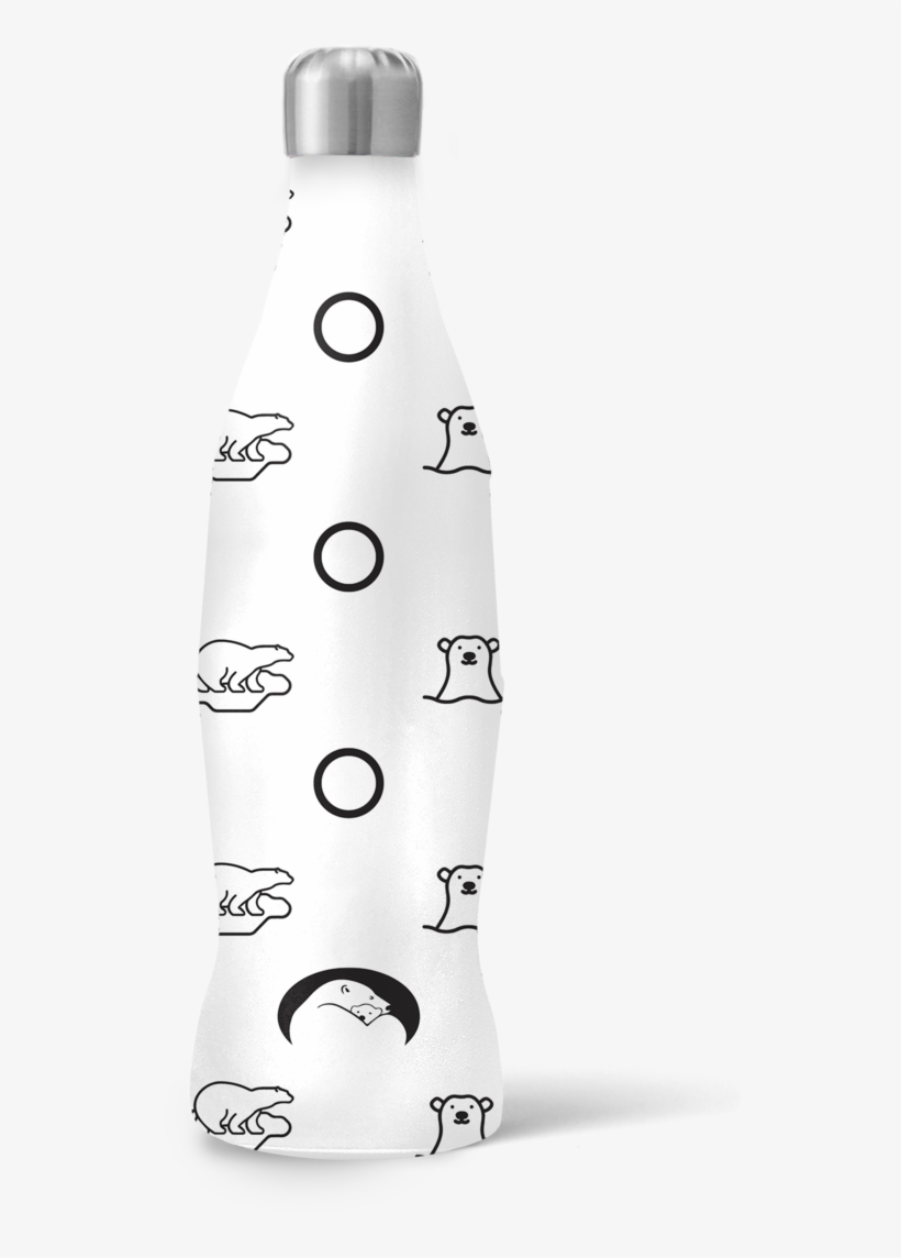 Botella Texture Parley Coke Shape - Plastic Bottle, transparent png #8184954