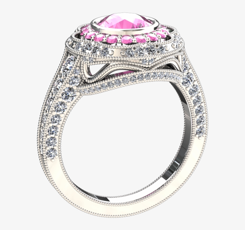 Lab Grown - Engagement Ring, transparent png #8185150