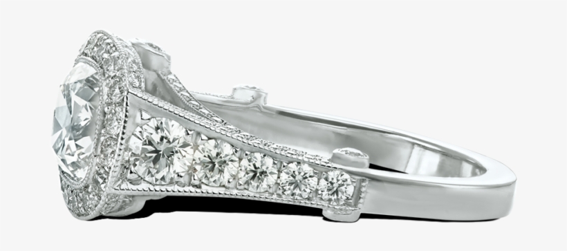 Halo Ring Png - Diamond, transparent png #8185405