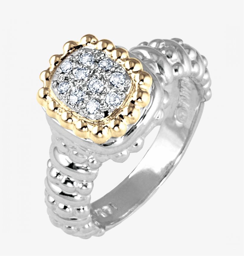 Cushion Shaped Diamond Cluster Ring • $1190 - Pre-engagement Ring, transparent png #8185529