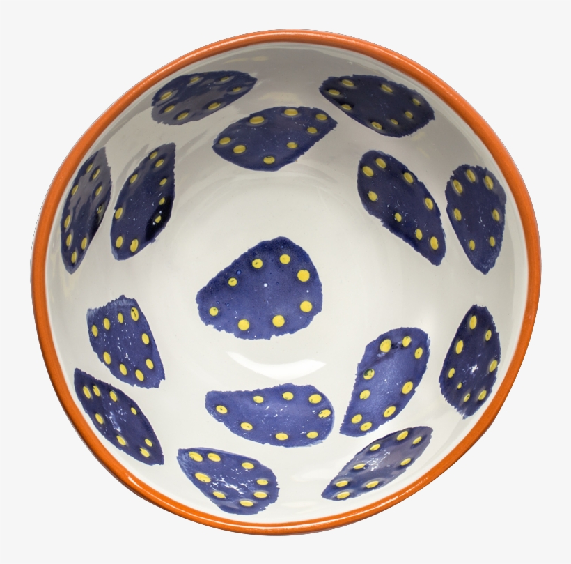 Floro Rice Bowl Design By Dassie Artisan - Blue And White Porcelain, transparent png #8185641