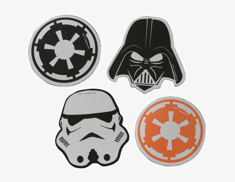 Darth Vader & Stormtrooper Confetti - Darth Vader, transparent png #8185989