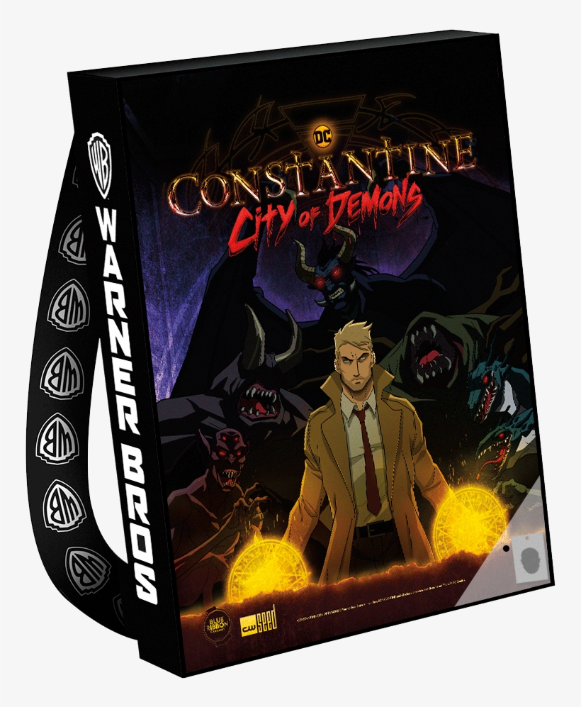 #constantine Is Featured On One Of The Comic-con Bags - Dc Superhero Girls Reboot, transparent png #8186473