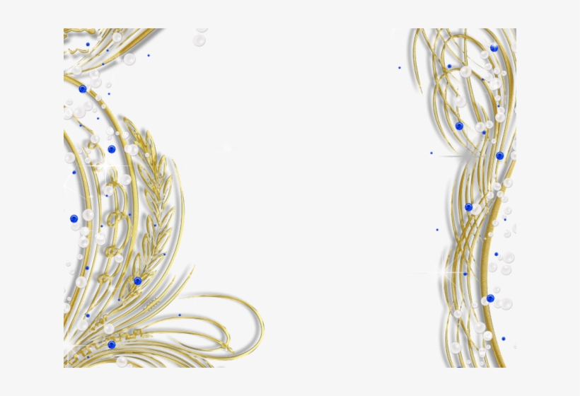 Rhinestone Clipart Modern Border - Clip Art, transparent png #8186759