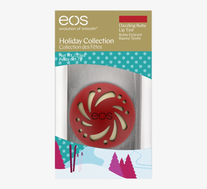 Holiday Dazzling Ruby Tint - Dazzling Ruby Lip Tint Eos, transparent png #8186805