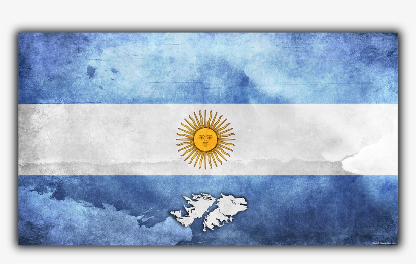 Bandera Argentina 2 - Banner Bandera Argentina, transparent png #8187047